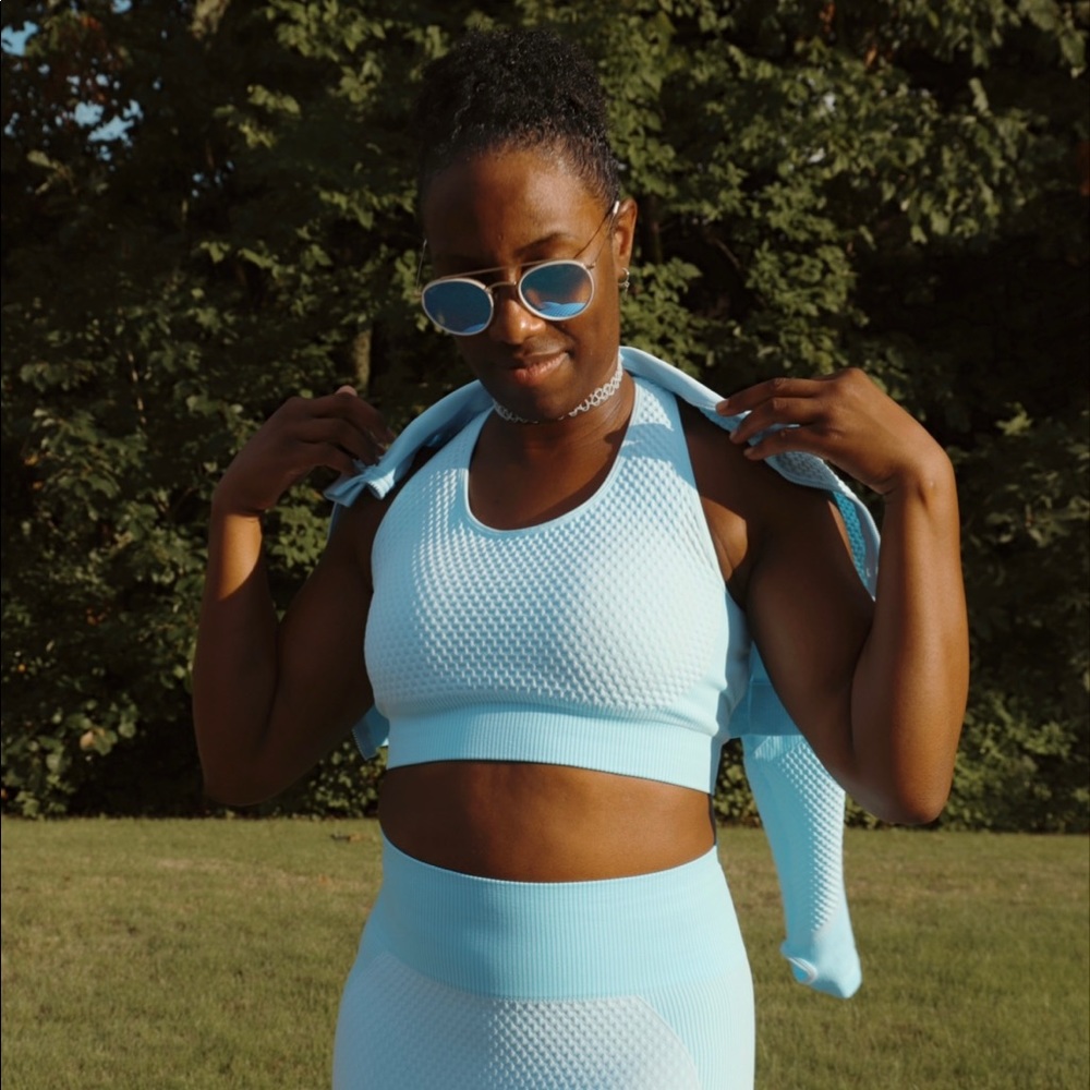Three piece activewear set